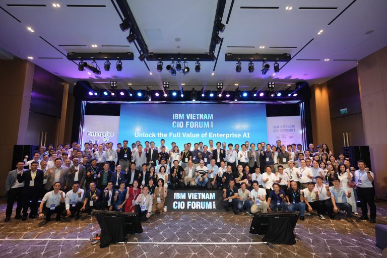 IBM CIO Forum 2025 với sự tham gia của các lãnh đạo công nghệ hàng đầu Việt Nam.